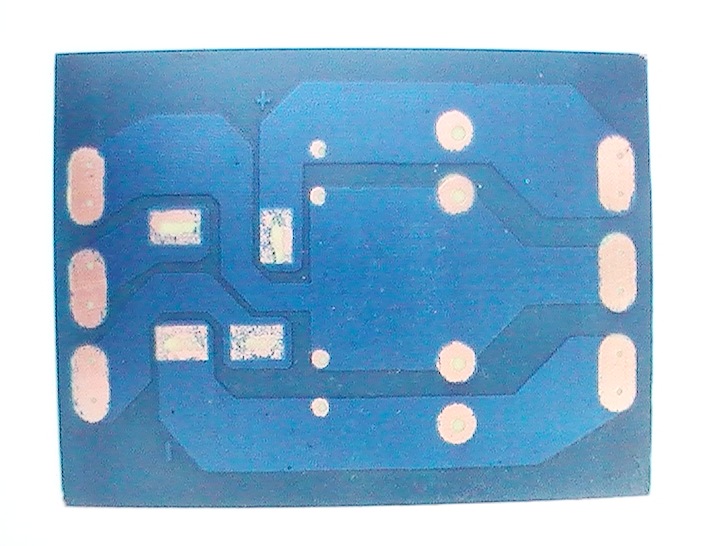หมึก uv solder mask 100 กรัม  สีน้ำเงิน