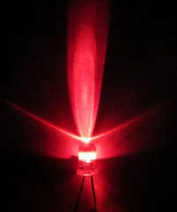 ไดโอดเปล่งแสง led 5mm มิล สีแดง Super Bright ราคาถูก 100 หลอด 90 บาท