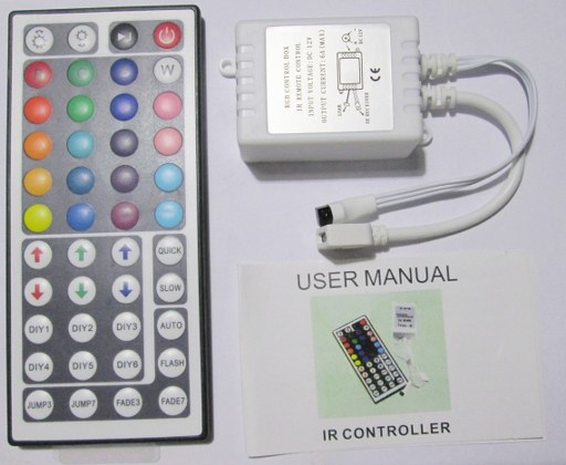 LED RGB Controller พร้อมรีโมท 48 key